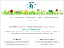 Tablet Screenshot of ecosmithrecyclers.com